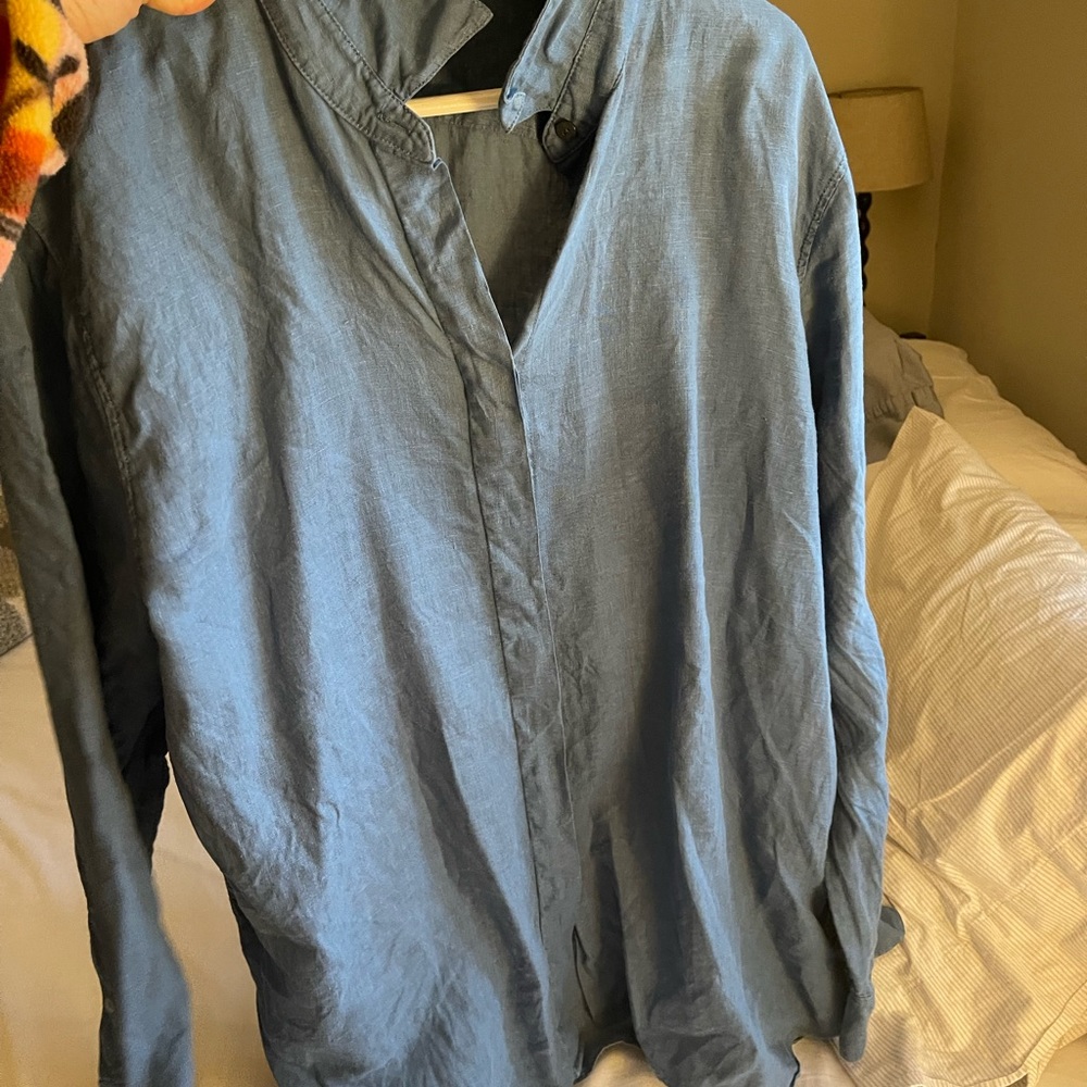 2021 Theory linen shirt